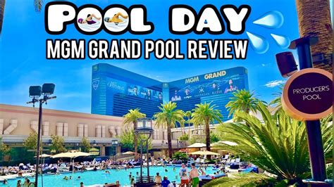 MGM Grand Pool - Las Vegas 2022 - YouTube