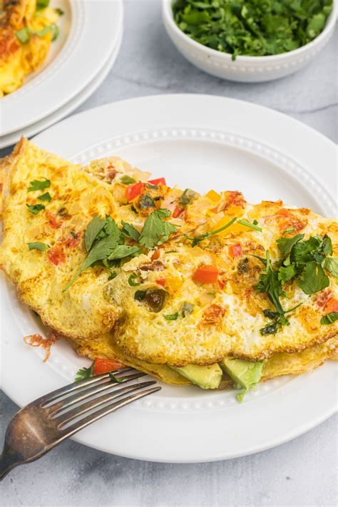 Avocado Manchego Cheese Omelette - Recipe Girl