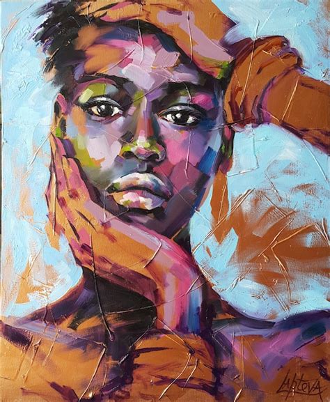 African Lady Painting - Top Painting Ideas