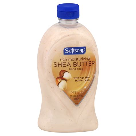 Softsoap Hand Soap, Refill, Rich Moisturizing, with Rich Shea Butter ...