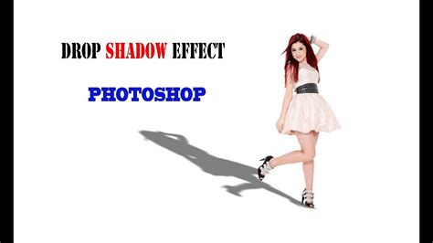 photoshop shadow effect _ TUTORIAL_HD - YouTube