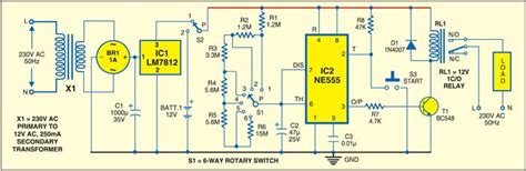 30 Minute Timer Project | Detailed Circuit Diagram Available