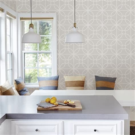 2716-23857 | Savvy Neutral Geometric Wallpaper | Wallpaper Boulevard