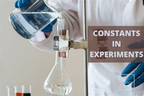 Understanding Constants In An Experiment