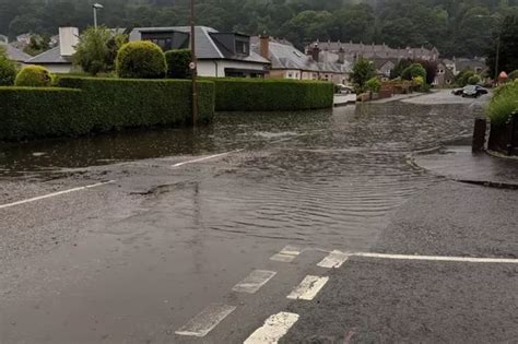 Edinburgh flooding: Shocking picture shows how badly parts of the ...