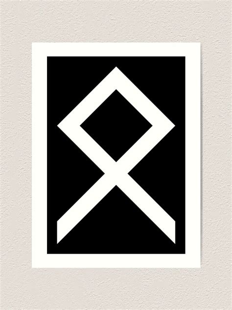 "OTHALA Rune " Art Print for Sale by FireWolfNath | Redbubble