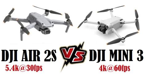 DJI MINI 3 vs Air 2S: What are the differences? - First Quadcopter