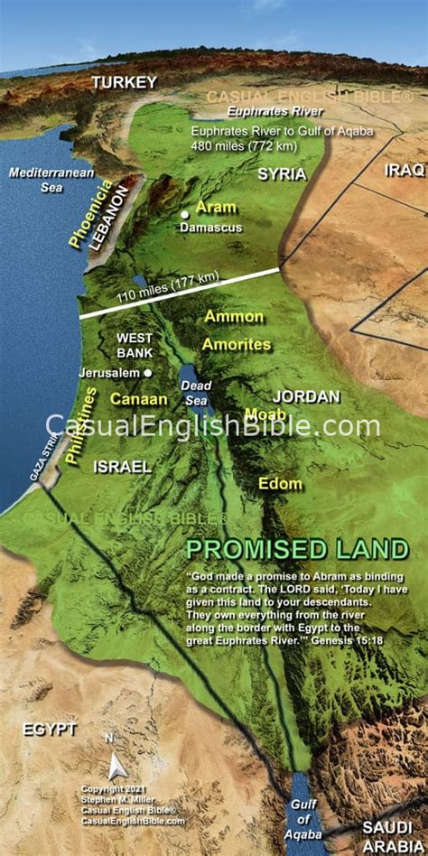 Map Of The Promised Land According To The Bible - 2024 Winter Weather ...