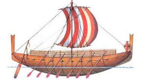 # 58 Phoenician trade ship of about 1500 BC. Num.24.24 Ships will come ...