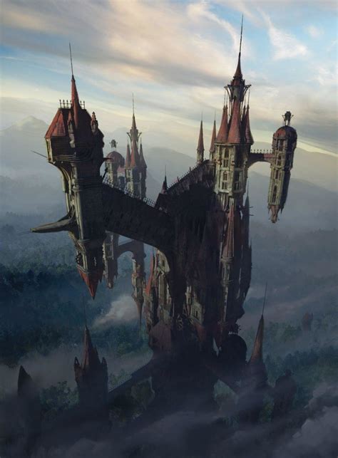 The Art Of Castlevania's Netflix Series | Fantasy castle, Fantasy ...