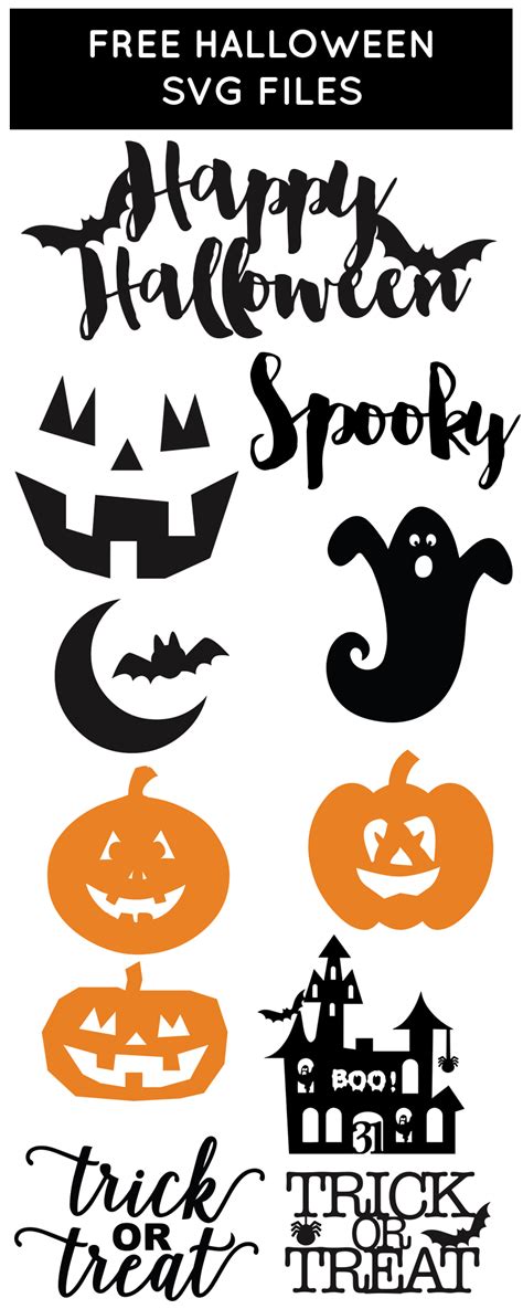 Free Halloween Svg Images For Cricut Newer Designs Also Include Dxf Cut ...