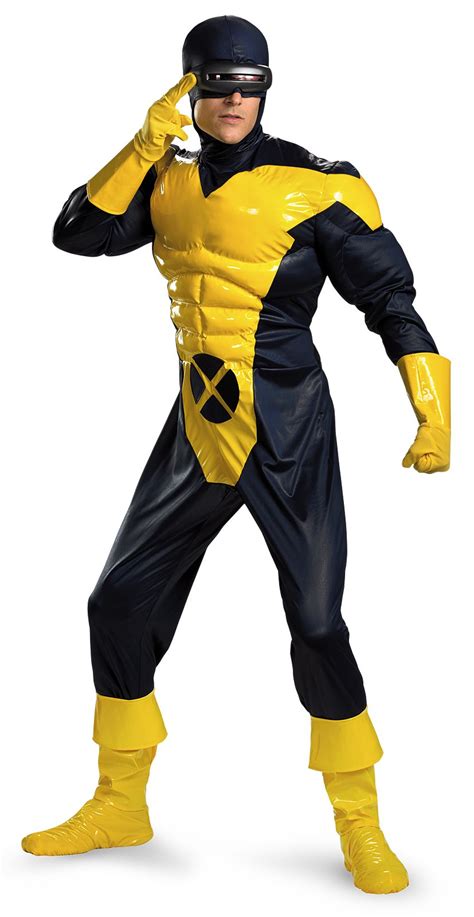 Adult Cyclops Muscle Costume Marvel X-Men '97