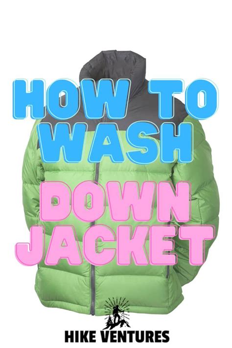 How To Wash Your Down Jacket - Hike Ventures