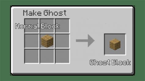 Ghost Block Addon (1.19) - MCPE/Bedrock Pass Through Blocks Mod - Mc ...