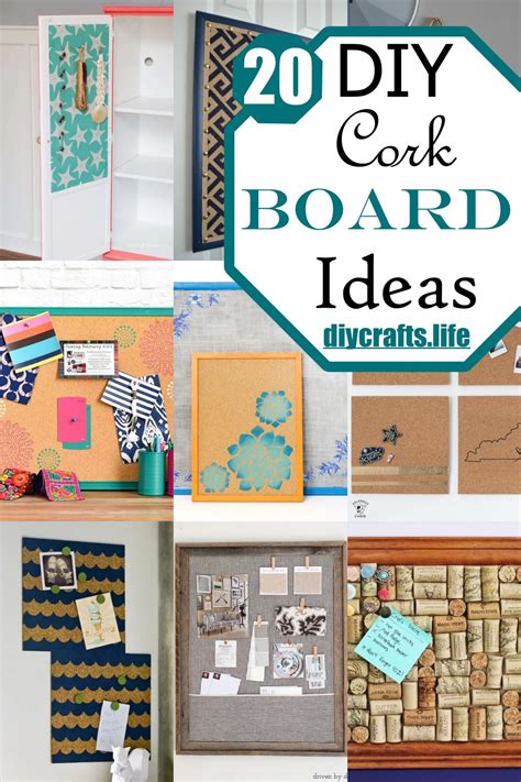 20 Best DIY Cork Board Ideas For Cheap - DIY Crafts