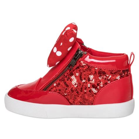 Minnie Mouse Mouseketeer Hi-Top Sneakers for Girls | shopDisney