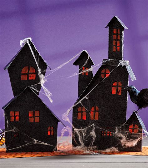 Paper Haunted House Craft - Halloween Crafts | JOANN