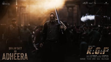 Sanjay Dutt looks majestic as Adheera; KGF 2 makers share new poster on ...