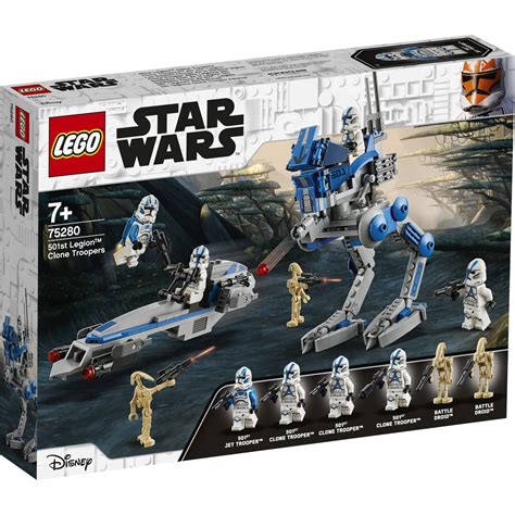 LEGO Star Wars AT-RT Walker and BARC Speeder - 75280 | BIG W