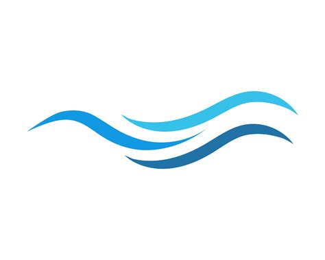 Water wave icon vector 586617 Vector Art at Vecteezy