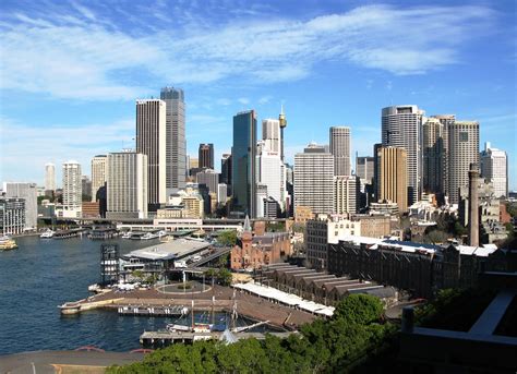 Sydney skyline from harbour bridge | A view of the Sydney ci… | Flickr