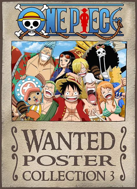 Tainsi Portfolio 9 Posters Wanted Luffy's Crew, 42 x 30 cm: Amazon.fr ...