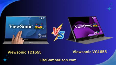 Viewsonic TD1655 vs VG1655 - Best ViewSonic Monitors...