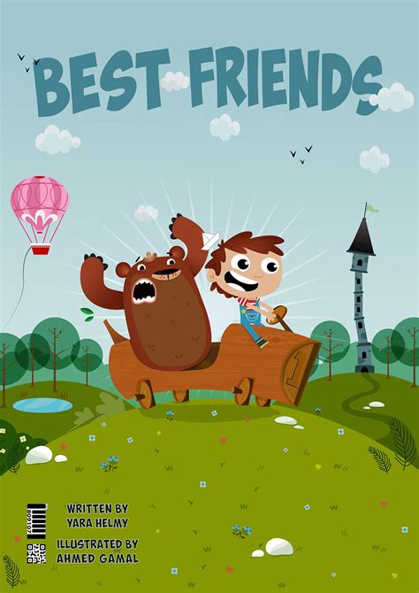 best friends children's book cover on Behance