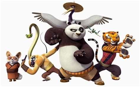 Free Wallpapers Download For Desktop: Kung Fu Panda Characters Cartoone ...