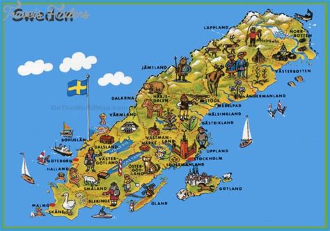 Gothenburg Sweden Map - TravelsFinders.Com