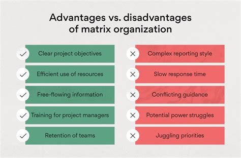 Disadvantages of matrix organizational structure in project management