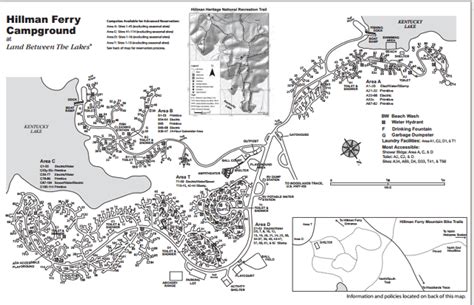 Hillman Ferry Campground Map Printable