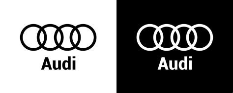 logotipo editorial de la marca de automóviles audi 18911440 Vector en ...