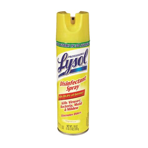 Lysol Disinfectant Spray, Original Scent, 19 oz Aerosol Can