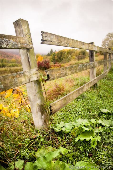 Broken Fence Rustic Autumn Landscape Color Photograph Free - Etsy