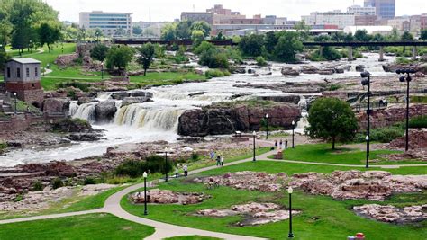 Falls Park in Sioux Falls through the years