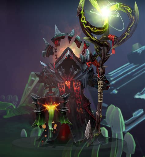 New Warlock set with the Ceaseless Sorcery staff. : r/DotA2