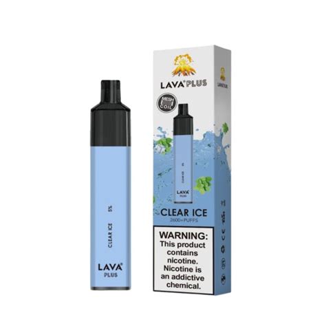 Lava Plus Vape 2600 Puff - Clear Ice | Discount Vape Pen