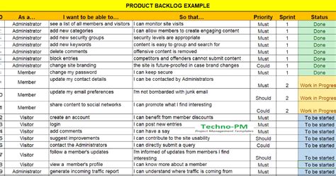 Product Backlog Template - How to Build and Prioritize Agile Product ...