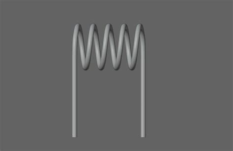 ArtStation - Coil - Bobina - Electronic parts Low-poly 3D model | Game ...