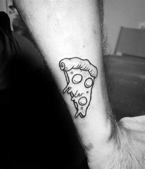 60 Pizza Tattoo Designs For Men - Sliced Ink Ideas