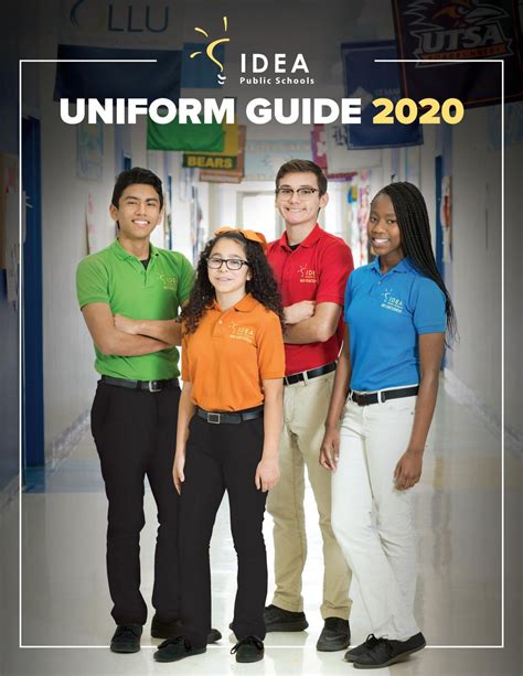 Uniform Guide 2020 by IDEA Public Schools - Issuu