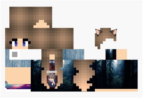 Cute Minecraft Skins Template