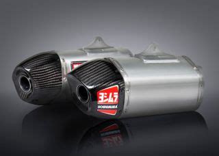 Yoshimura RS 9 Dual Exhaust Pipe Muffler Honda CRF450R CRF450 CRF 450R