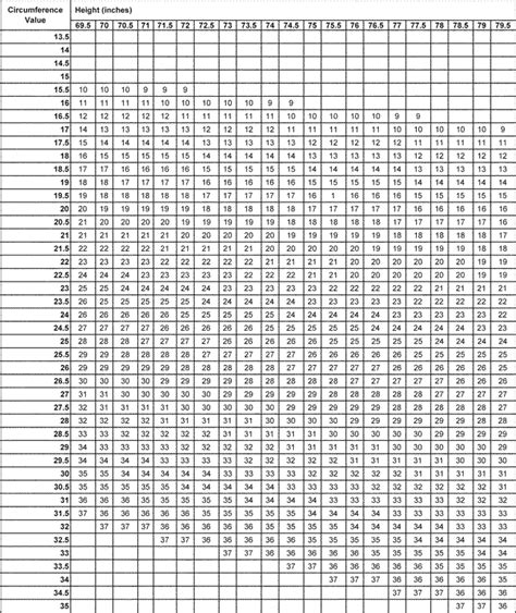 Army Body Fat Percentage Chart | SexiezPix Web Porn