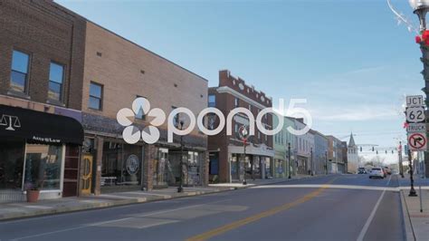 Small Town Elizabethtown Kentucky Main Street Stock Footage,# ...