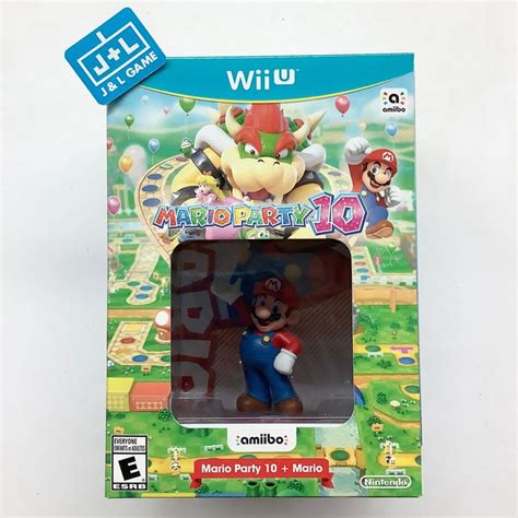 Mario Party 10 + Mario™ Amiibo Bundle - Nintendo Wii U | Mario party ...