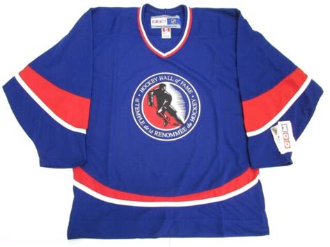 HOCKEY HALL OF FAME VINTAGE CCM NHL HOCKEY JERSEY SIZE LARGE | eBay