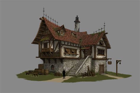 Medieval house (schematic) Minecraft Map