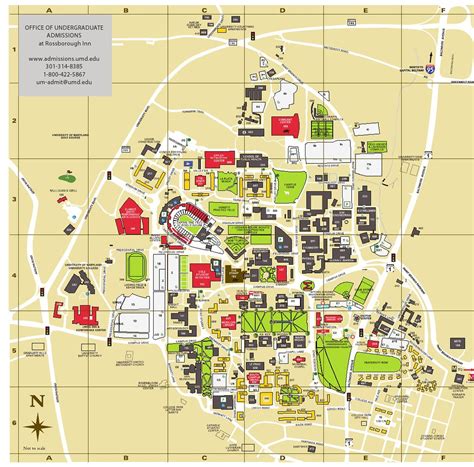 University of Maryland Campus Map | This is a map of the Uni… | Flickr